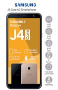 Samsung J4 Core 4G Smartphone-On Smart Top XS+(24 Months)