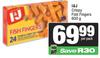 I&J Crispy Fish Fingers-600g Per Pack