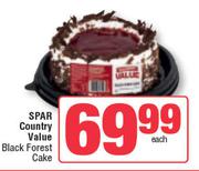 Spar Country Value Black Forest Cake