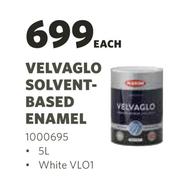 Plascon Velvaglo Solvent Based Enamel-5L Each