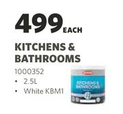Plascon Kitchens & Bathrooms-2.5L Each