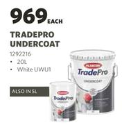 Plascon Tradepro Undercoat-20l Each