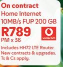 Hisense 189cm (75") Smart UHD TV-Home Internet 10MB/s FUP 200GB