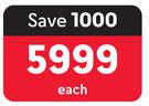 Samsung 109cm (43") Smart UHD TV UA43CU7000KXXA-Each