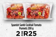 Spanish Sante Cocktail Tomato Punnets-For 2 x 200g