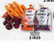 Carrot Or Beetroot Thriftpacks-For 2 x 1Kg 