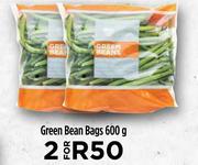 Green Bean Bags-For 2 x 600g