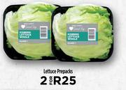 Lettuce Prepacks-For 2