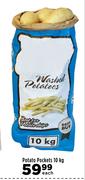 Potato Pockets-10kg Each