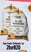 Baby Potato Thriftpacks-For 2 x 1Kg