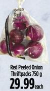 Red Peeled Onion Thriftpacks-750g Each