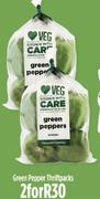 Green Pepper Thriftpacks-For 2