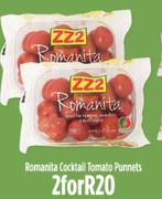 Romanita Cocktail Tomato Punnets-For 2