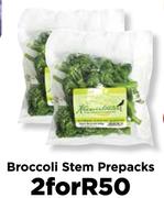 Broccoli Stem Prepacks-For 2