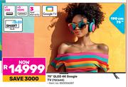 TCL 75" QLED 4K Google TV 75C645