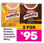 Bokomo Pro Nutro (Chocolate Or Original)-For 2 x 500g