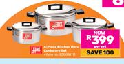 Hart 6 Piece Kitchen Hero Cookware Set-Per Set