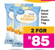 Great Value Corn Flakes-For 2 x 1Kg
