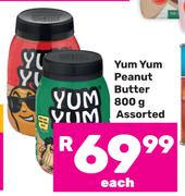 Yum Yum Peanut Butter Assorted-800g Each