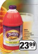 Daly's Premium Concentrated Fruit Juice Blend (Selected)-1.5L Each