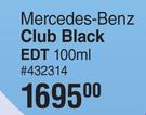 Mercedes-Benz Club Black EDT-100ml