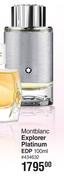 Montblanc Explorer Platinum EDP-100ml