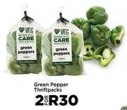 Green Pepper Thriftpacks-For 2
