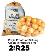 Potjie Potato Or Pickling Onion Thriftpack 1kg-For 2