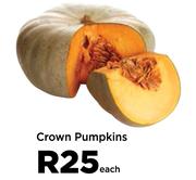 Crown Pumpkins-Each