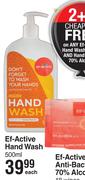 Ef-Active Hand Wash-500ml 