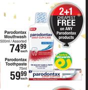 Parodontax Toothpaste-75ml Each