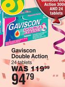 Gaviscon Double Action 24 Tablets