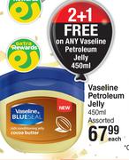 Vaseline Petroleum Jelly Assorted-450ml Each