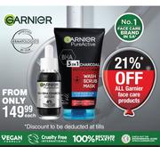 Garnier Face Care Products-Each