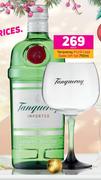 Tanqueray 750ml Plus Copa Glass Gift Set-Each
