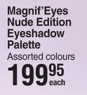 Rimmel Magnif'Eyes Nude Edition Eyeshadow Palette-Each
