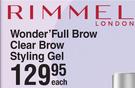 Rimmel Wonder'Full Brow Clear Brow Styling Gel-Each