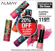 Almay #Lip Vibes Lipsticks-Each
