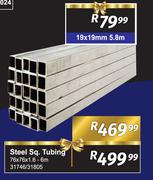 Steel Square Tubing 76 x 76 x 1.6-6m 31746/31805