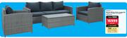 Terrace Leisure Roanne Wicker Patio Lounge Set HUC38007 + HUC39678-Per Set
