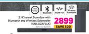 LG 2.1 Channel Soundbar With Bluetooth And Wireless Subwoofer SN4.DZAFLLK