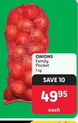 Onions Family Pocket-7Kg Each