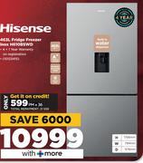 Hisense 463Ltr Fridge Freezer Inox H610BSWD