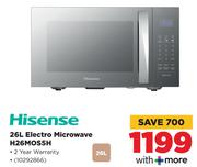 Hisense 26Ltr Microwave Oven H26MOSSH