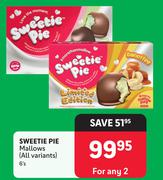 Sweetie Pie Mallows (All Variants)-For 2 x 6's