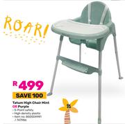 Tatum High Chair Mint Or Purple