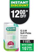 G.U.M Soft Picks-50 Pack