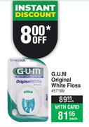 G.U.M Original White Floss