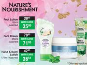 Nature's Nourishment Hand & Body Lotion Assorted-175ml