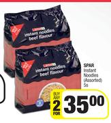 Spar Instant Noodles (Assorted)-For Any 2 x 5's Pack
